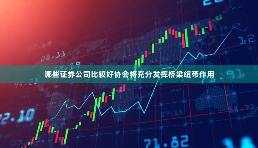 哪些证券公司比较好协会将充分发挥桥梁纽带作用