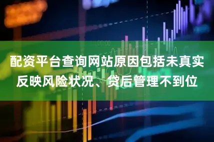 配资平台查询网站原因包括未真实反映风险状况、贷后管理不到位